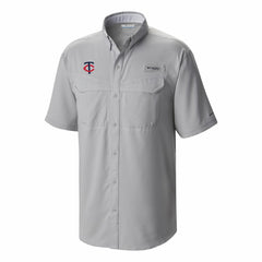 MLB Minnesota Twins Columbia Omni-Wick Low Drag Offshore Button-Up Shirt