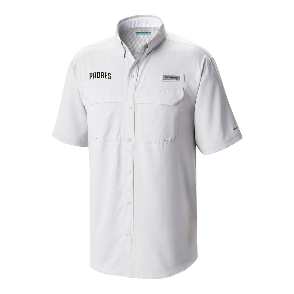 MLB San Diego Padres Columbia Omni-Wick Low Drag Offshore Button-Up Shirt