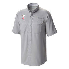 MLB Texas Rangers Columbia Omni-Wick Low Drag Offshore Button-Up Shirt