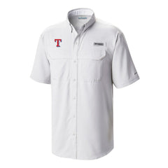 MLB Texas Rangers Columbia Omni-Wick Low Drag Offshore Button-Up Shirt