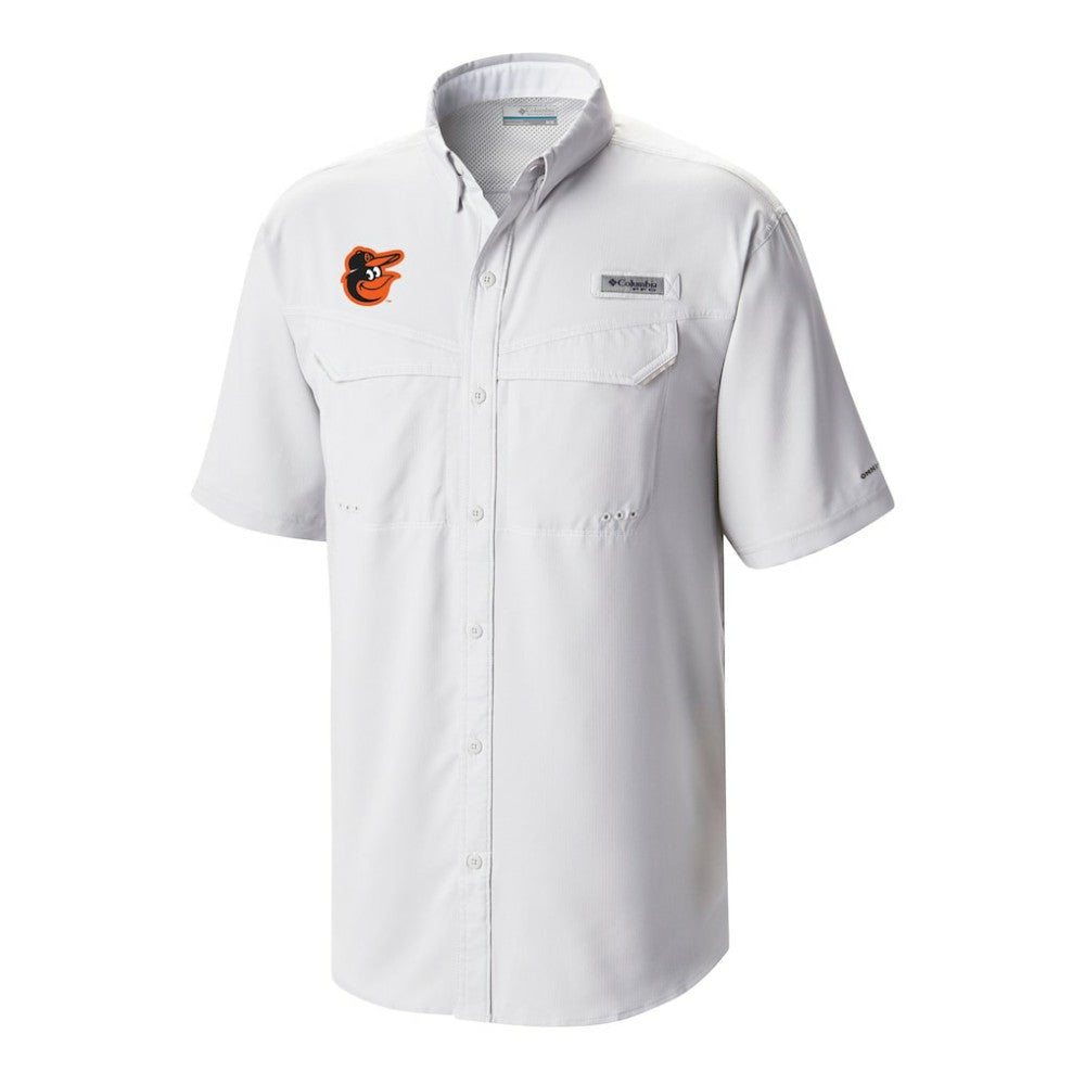MLB Baltimore Orioles Columbia Omni-Wick Low Drag Offshore Button-Up Shirt