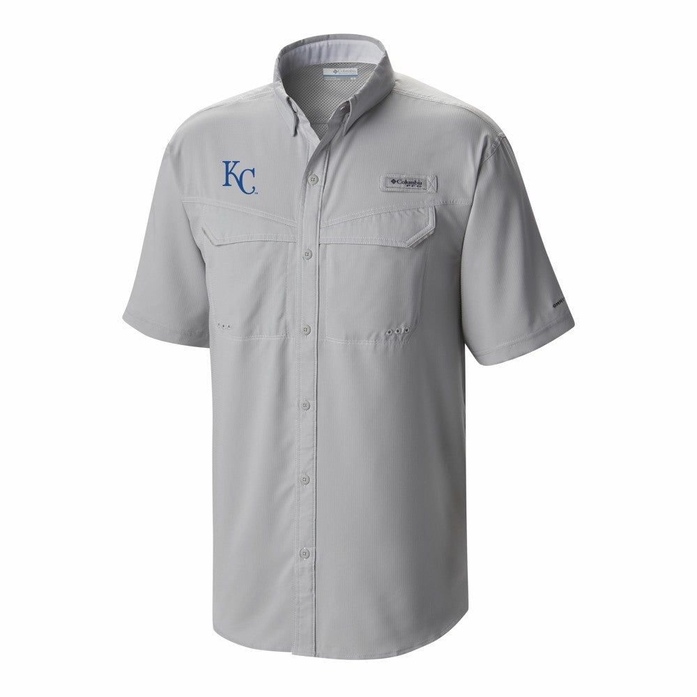 MLB Kansas City Royals Columbia Omni-Wick Low Drag Offshore Button-Up Shirt