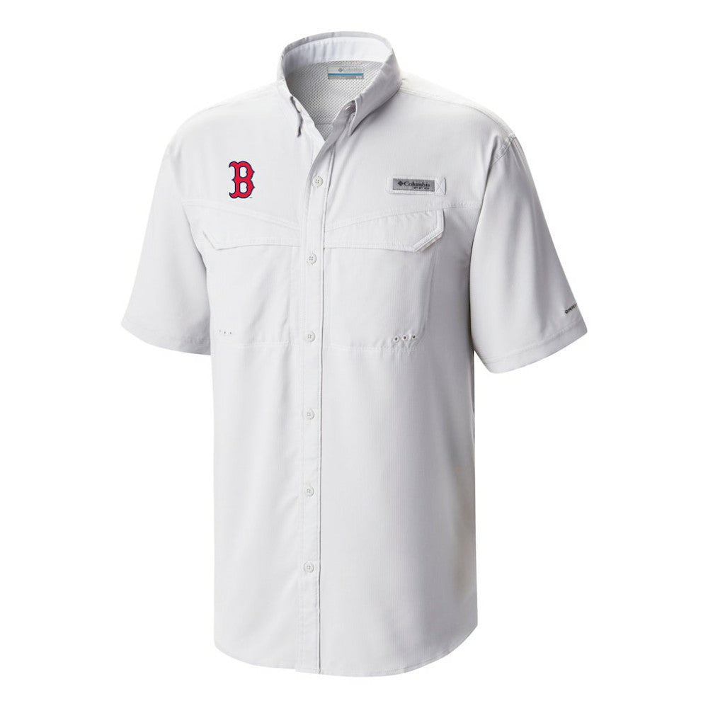 MLB Boston Red Sox Columbia Omni-Wick Low Drag Offshore Button-Up Shirt