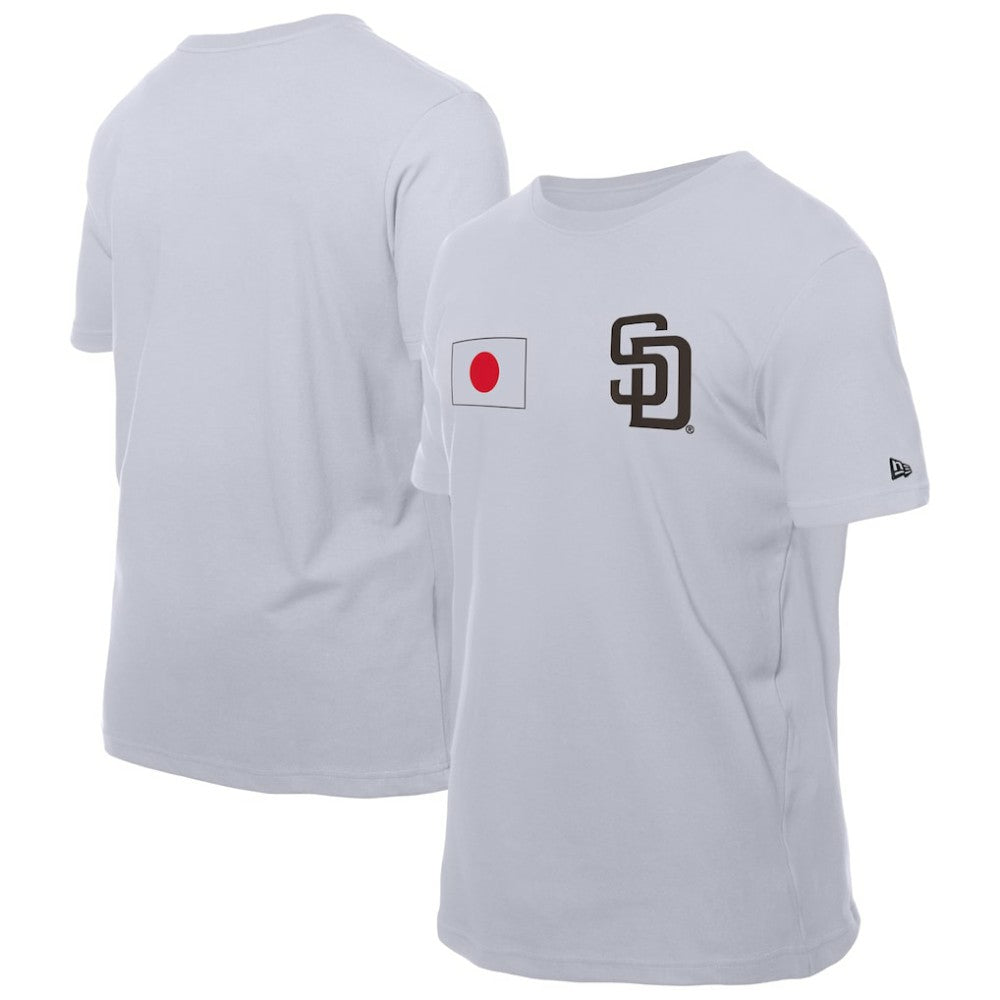 MLB San Diego Padres New Era Japanese Flag T-Shirt