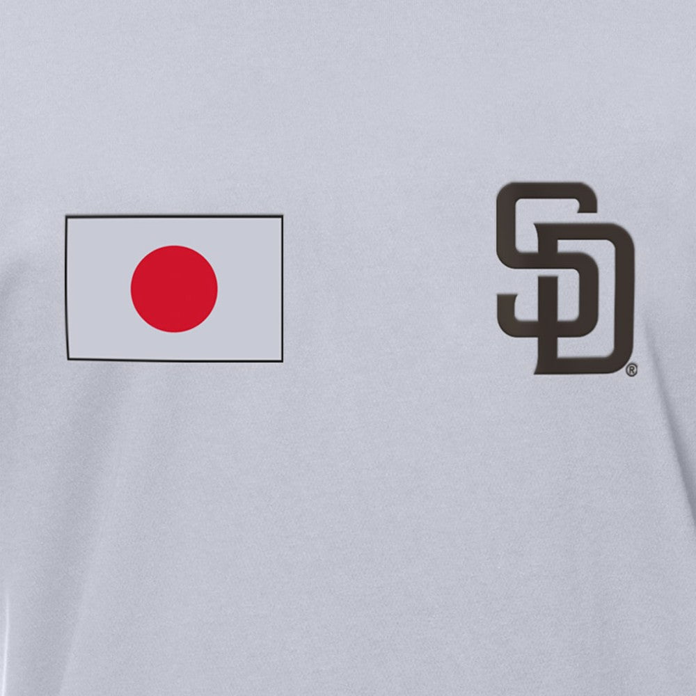 MLB San Diego Padres New Era Japanese Flag T-Shirt