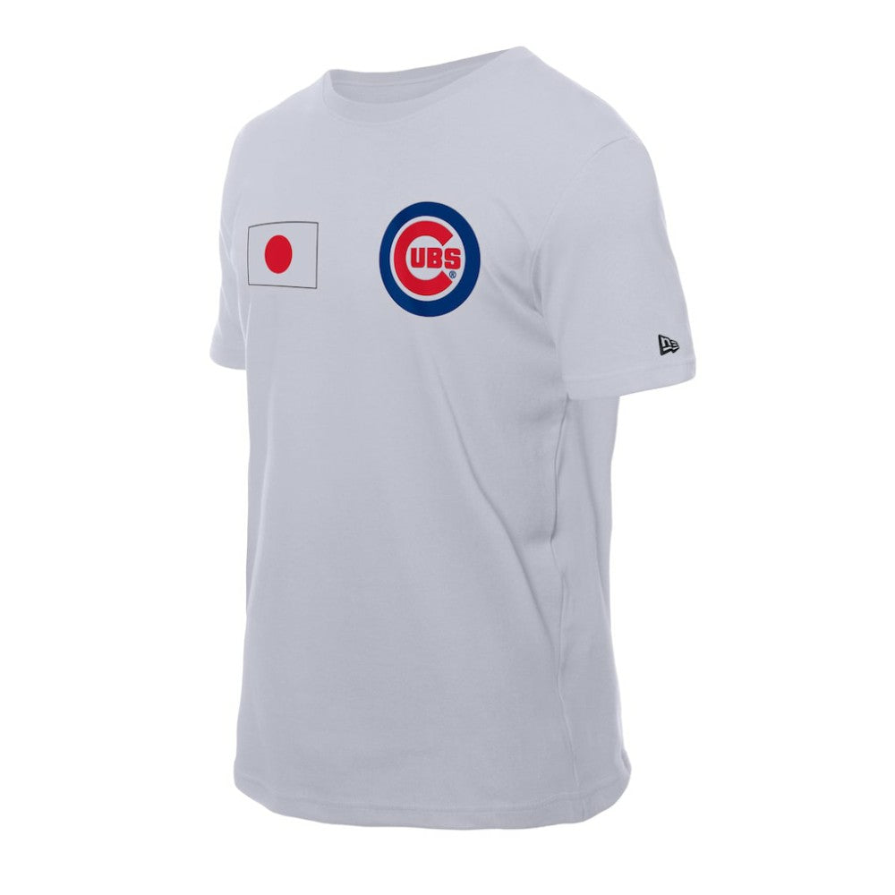 MLB Chicago Cubs New Era Japanese Flag T-Shirt