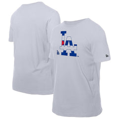 MLB Los Angeles Dodgers New Era Cuban Flag Logo T-Shirt