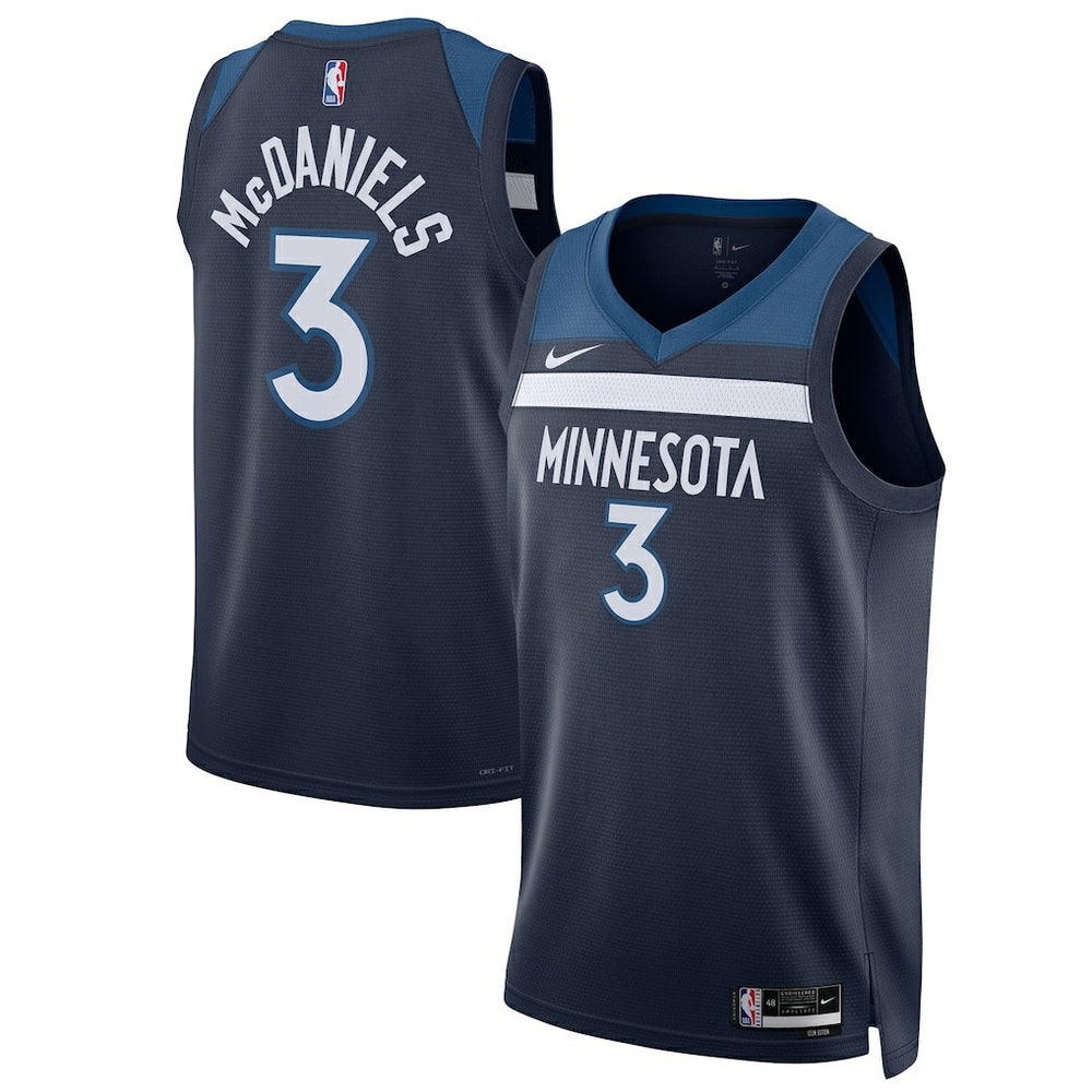 NBA Jaden McDaniels Minnesota Timberwolves Unisex Swingman Player Jersey