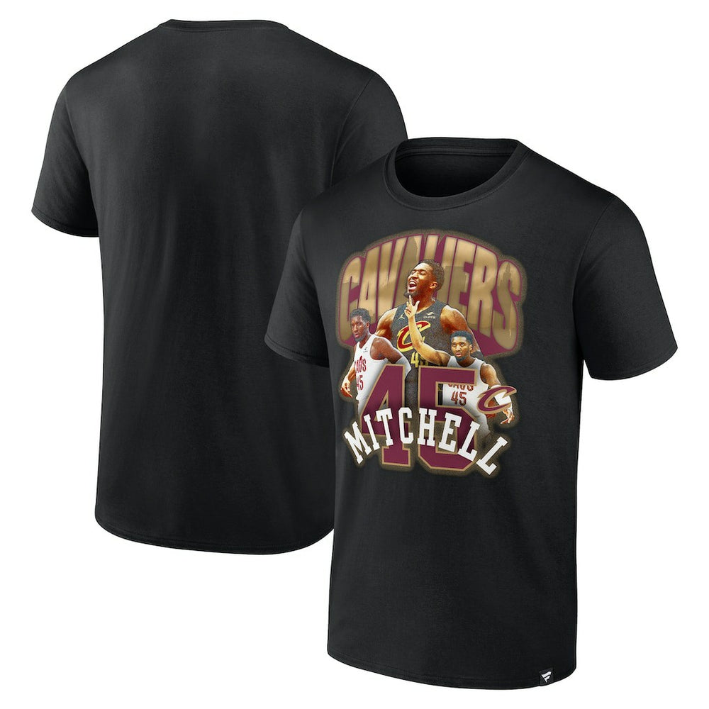 NBA Donovan Mitchell Cleveland Cavaliers Notorious 4.0 T-Shirt sale