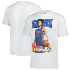 NBA Cade Cunningham Detroit Pistons SLAM Unisex April/May 2025 Cover Graphic T-Shirt sale