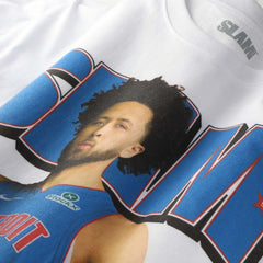 NBA Cade Cunningham Detroit Pistons SLAM Unisex April/May 2025 Cover Graphic T-Shirt sale