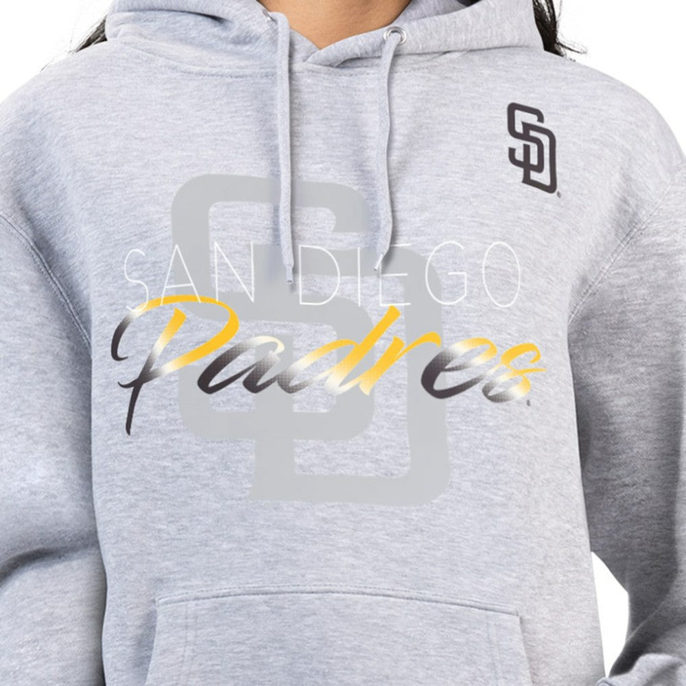 MLB San Diego Padres G-III 4Her by Carl Banks Women's Shadow Logo Graphic Pullover Hoodie
