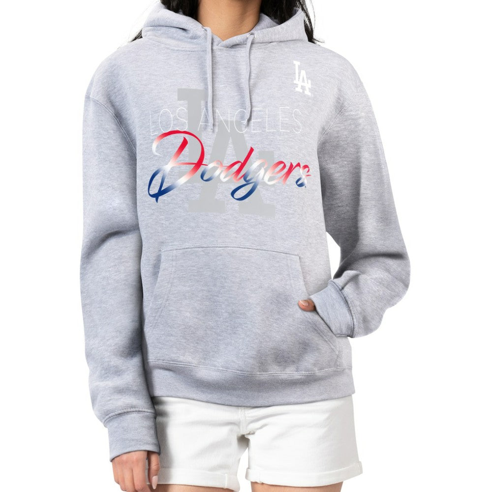 MLB Los Angeles Dodgers G-III 4Her by Carl Banks Women's Shadow Logo Graphic Pullover Hoodie