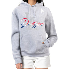 MLB Los Angeles Dodgers G-III 4Her by Carl Banks Women's Shadow Logo Graphic Pullover Hoodie