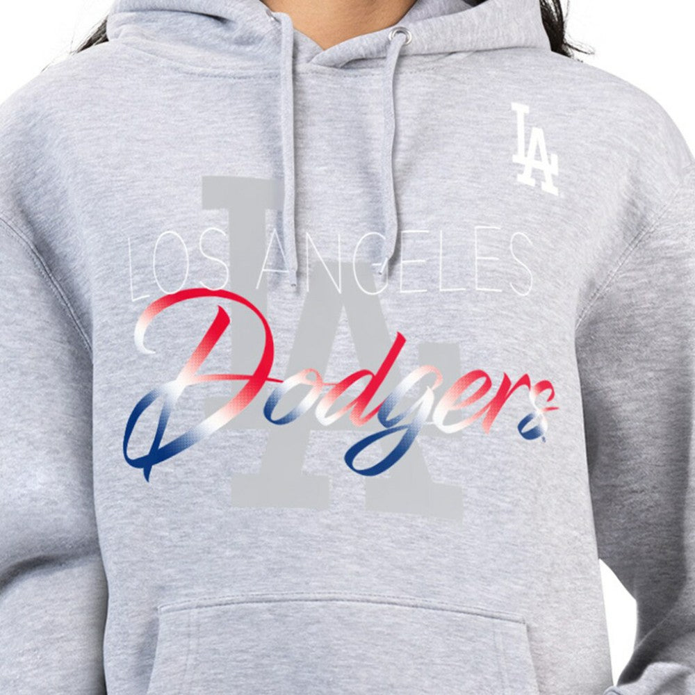 MLB Los Angeles Dodgers G-III 4Her by Carl Banks Women's Shadow Logo Graphic Pullover Hoodie