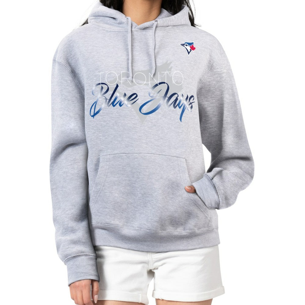 MLB Toronto Blue Jays G-III 4Her by Carl Banks Women's Shadow Logo Graphic Pullover Hoodie