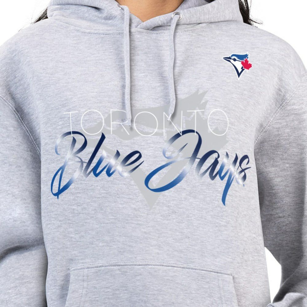 MLB Toronto Blue Jays G-III 4Her by Carl Banks Women's Shadow Logo Graphic Pullover Hoodie