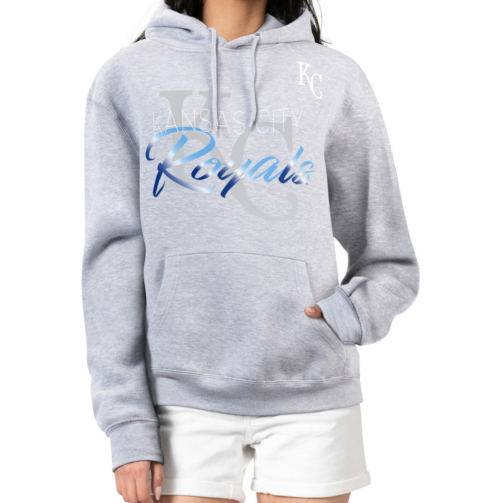 MLB Kansas City Royals G-III 4Her by Carl Banks Women's Shadow Logo Graphic Pullover Hoodie