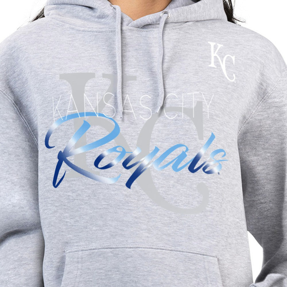 MLB Kansas City Royals G-III 4Her by Carl Banks Women's Shadow Logo Graphic Pullover Hoodie