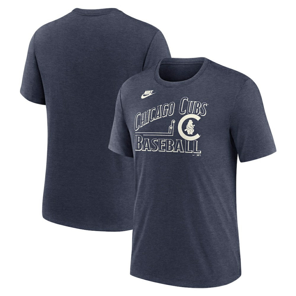 MLB Chicago Cubs Nike Local Hometown Tri-Blend T-Shirt