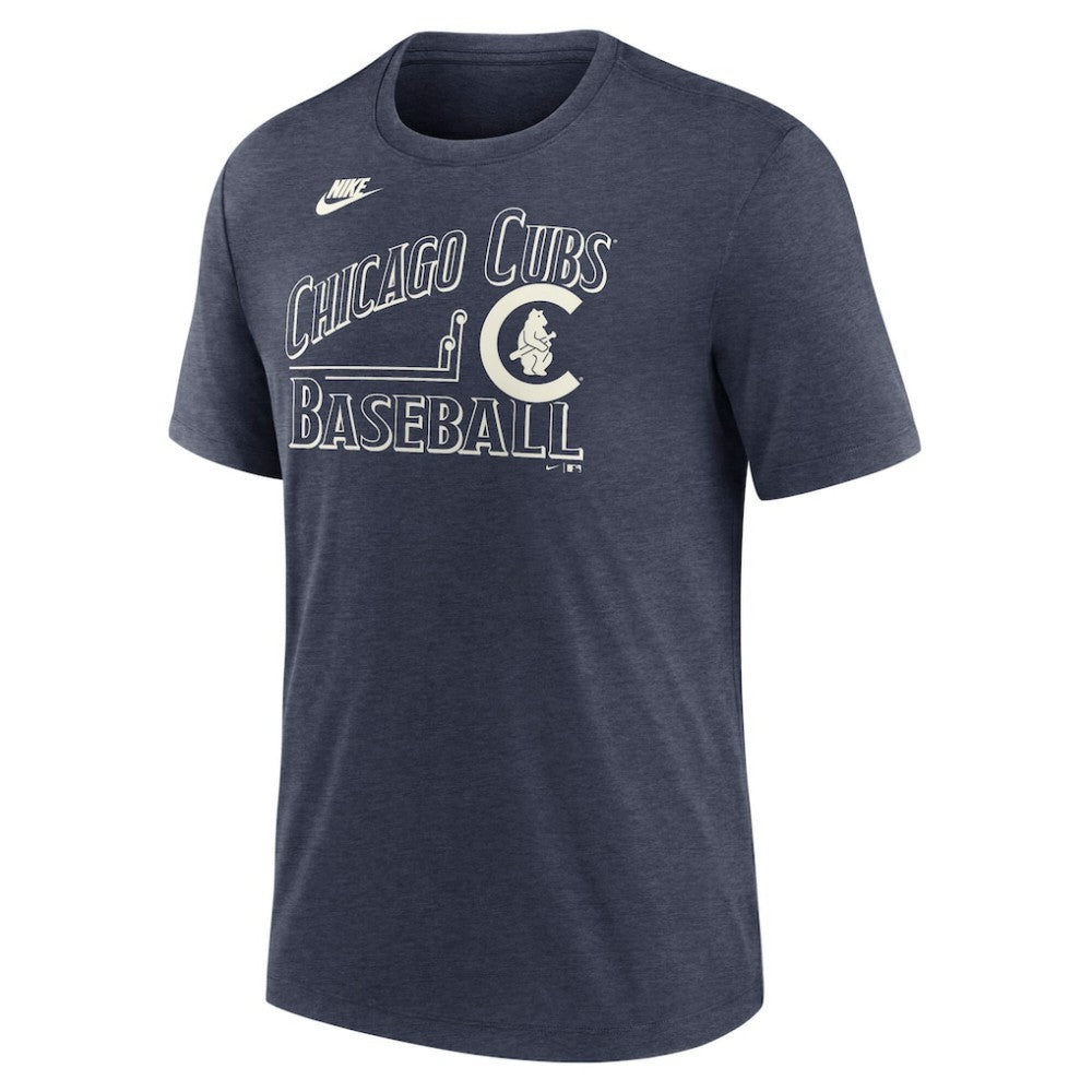 MLB Chicago Cubs Nike Local Hometown Tri-Blend T-Shirt