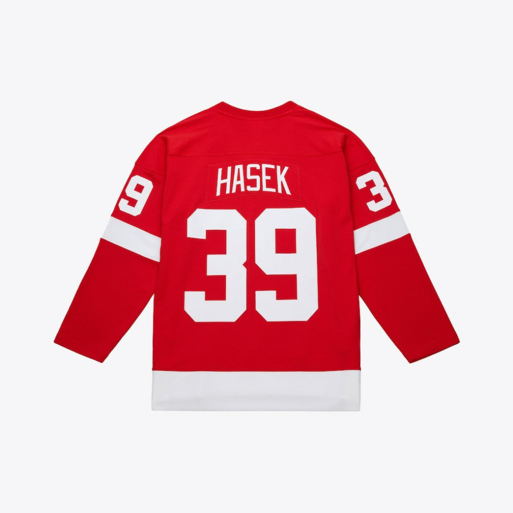 NHL Red Dominik Hasek Detroit Red Wings Mitchell & Ness 2007-08 Power Play Jersey