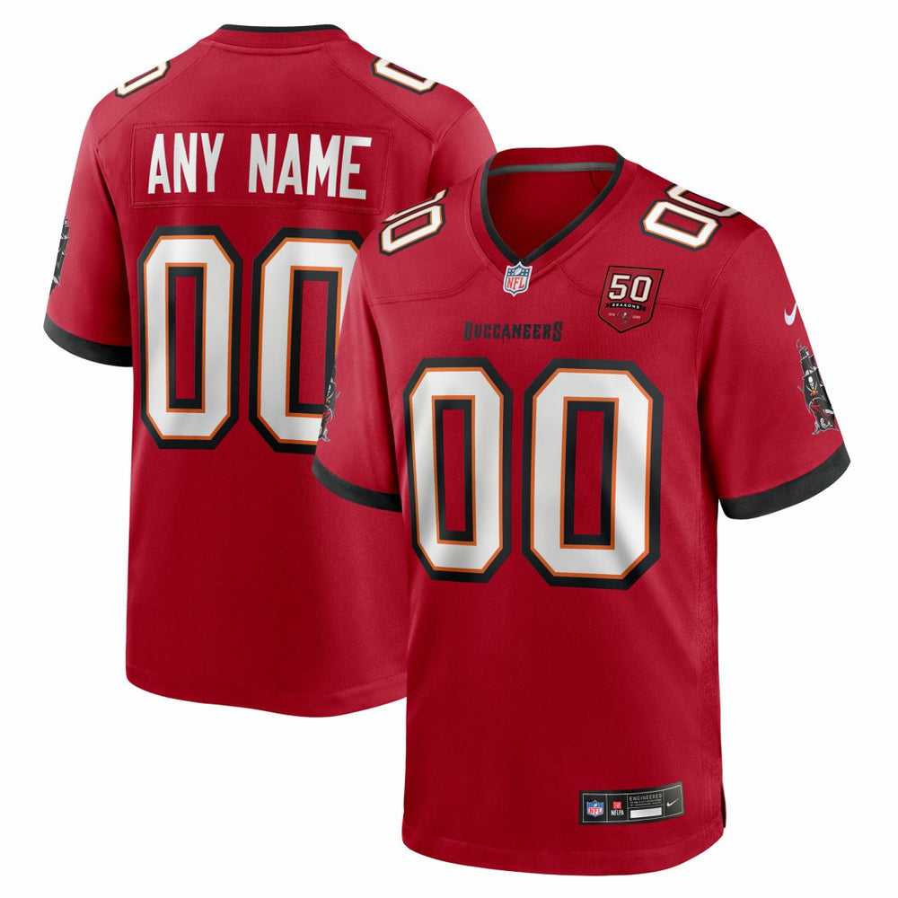 50th Season Custom Game Jersey - Tampa Bay Buccaneers