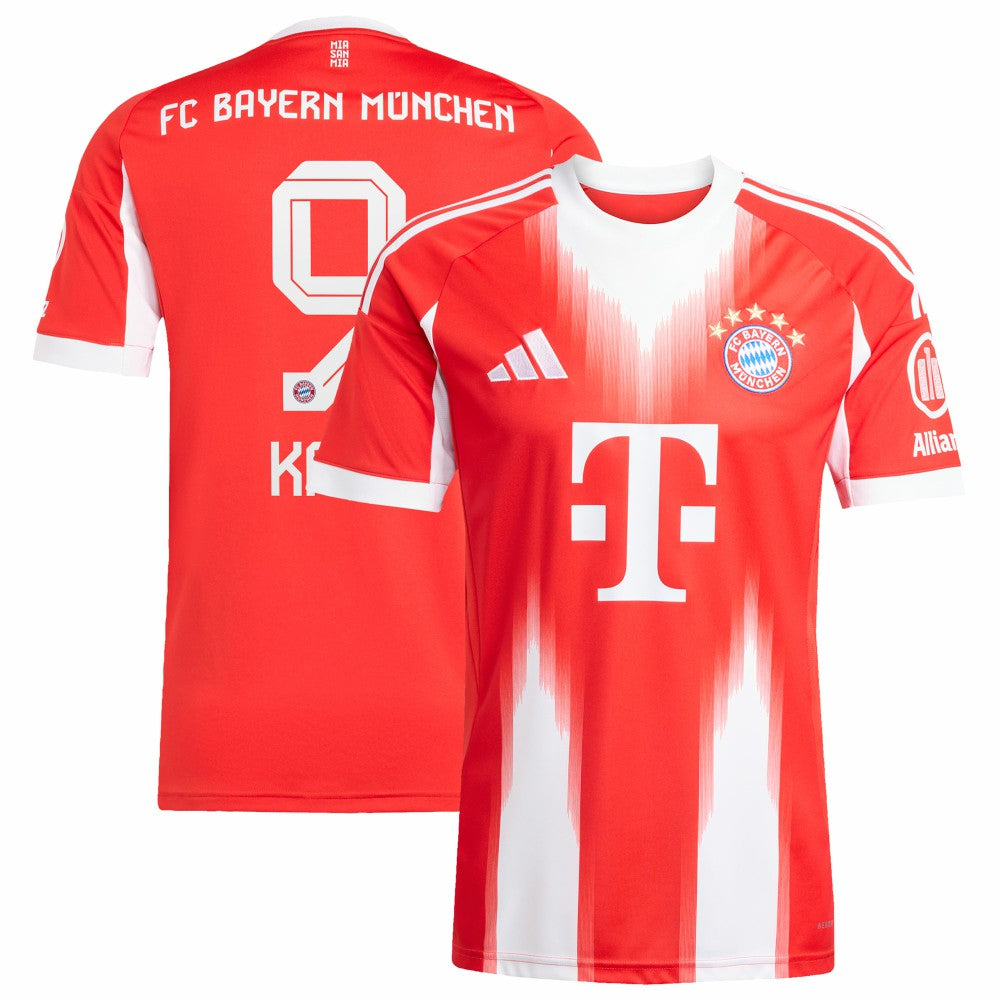Harry Kane Bayern Munich 2025/26 Home Replica Jersey - Adidas Red