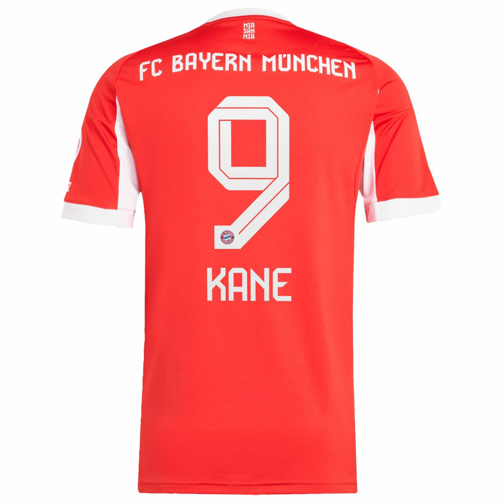 Harry Kane Bayern Munich 2025/26 Home Replica Jersey - Adidas Red
