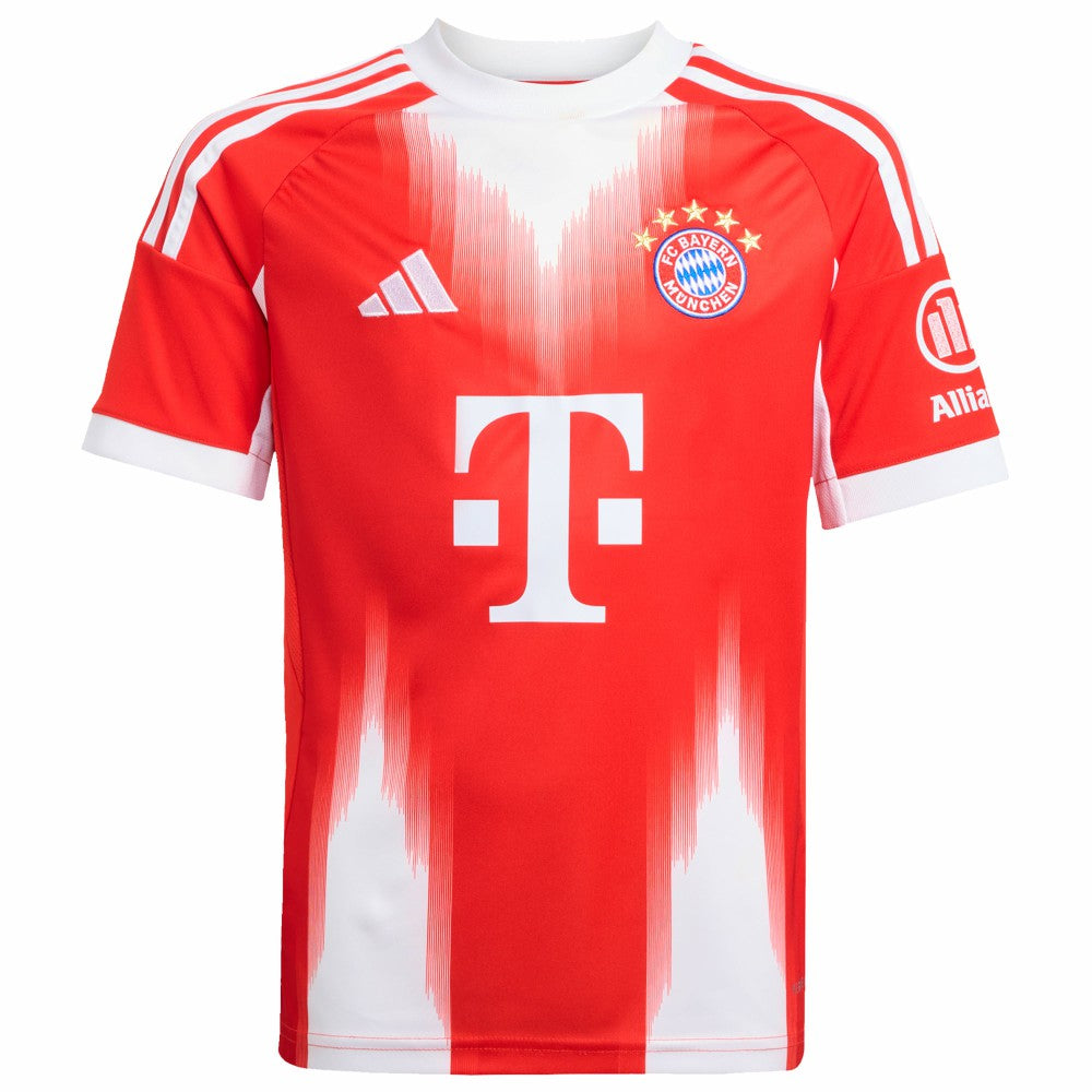 Harry Kane Bayern Munich Youth 2025/26 Home Replica Jersey - Adidas Red