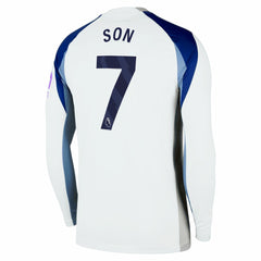 Son Heung-Min Tottenham Hotspur 2025/26 Home Replica Long Sleeve Jersey - Nike White