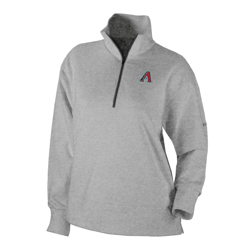 MLB Arizona Diamondbacks Columbia Women's Birchwood Hills Quarter-Zip Pullover