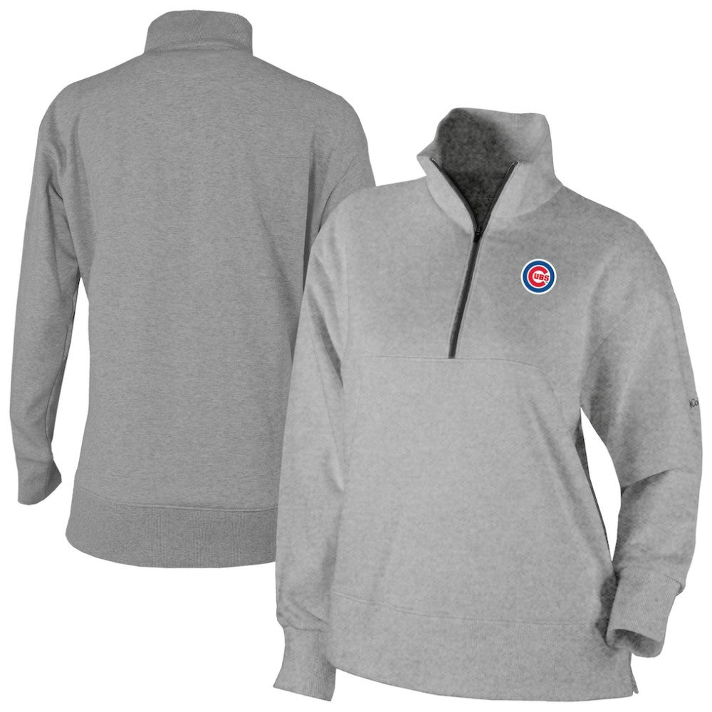 MLB Chicago Cubs Columbia Women's Birchwood Hills Quarter-Zip Pullover