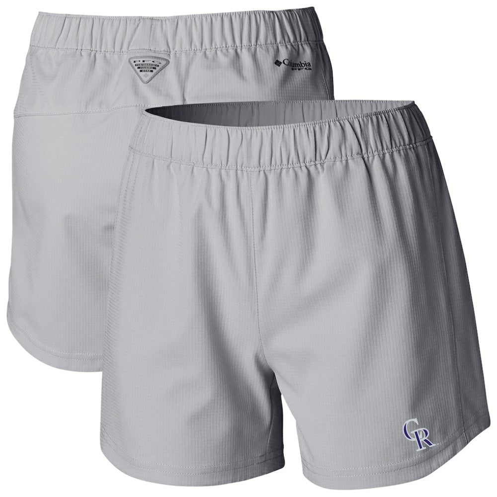 MLB Colorado Rockies Columbia Women's Tamiami Pull-On Shorts