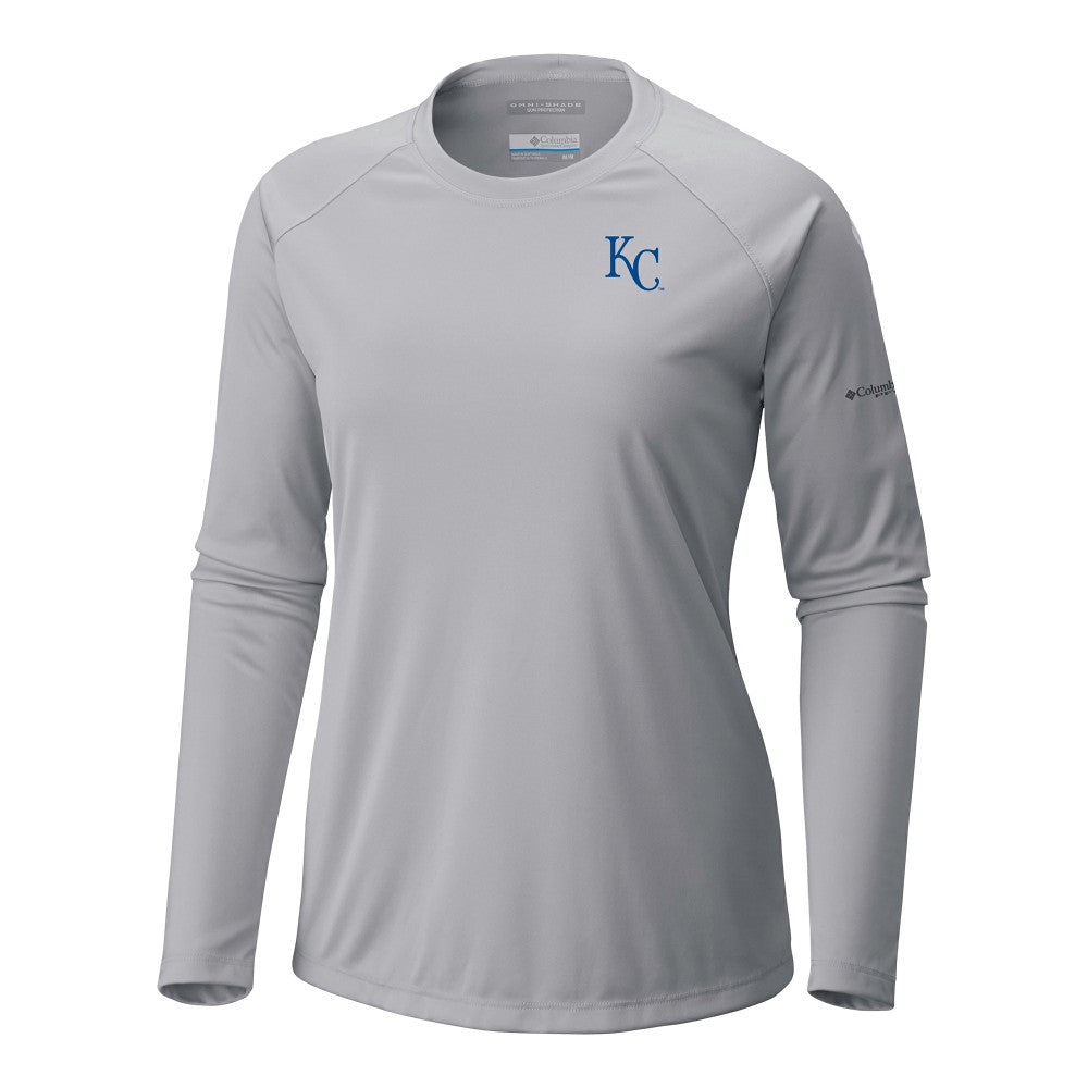 MLB Kansas City Royals Columbia Tidal Tee II Long Sleeve T-Shirt