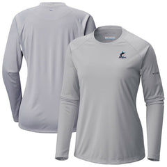 MLB Miami Marlins Columbia Tidal Tee II Long Sleeve T-Shirt