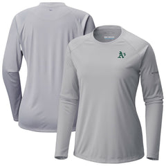 MLB Athletics Columbia Tidal Tee II Long Sleeve T-Shirt