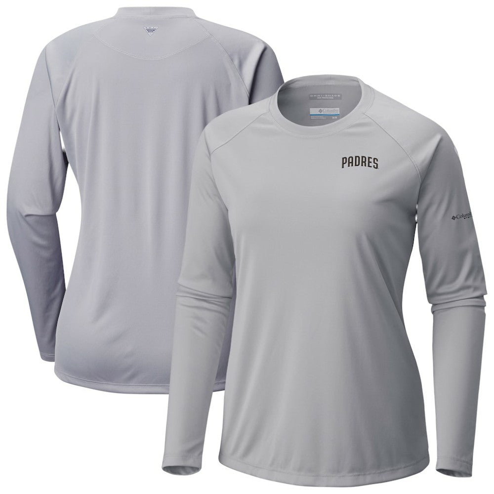 MLB San Diego Padres Columbia Tidal Tee II Long Sleeve T-Shirt