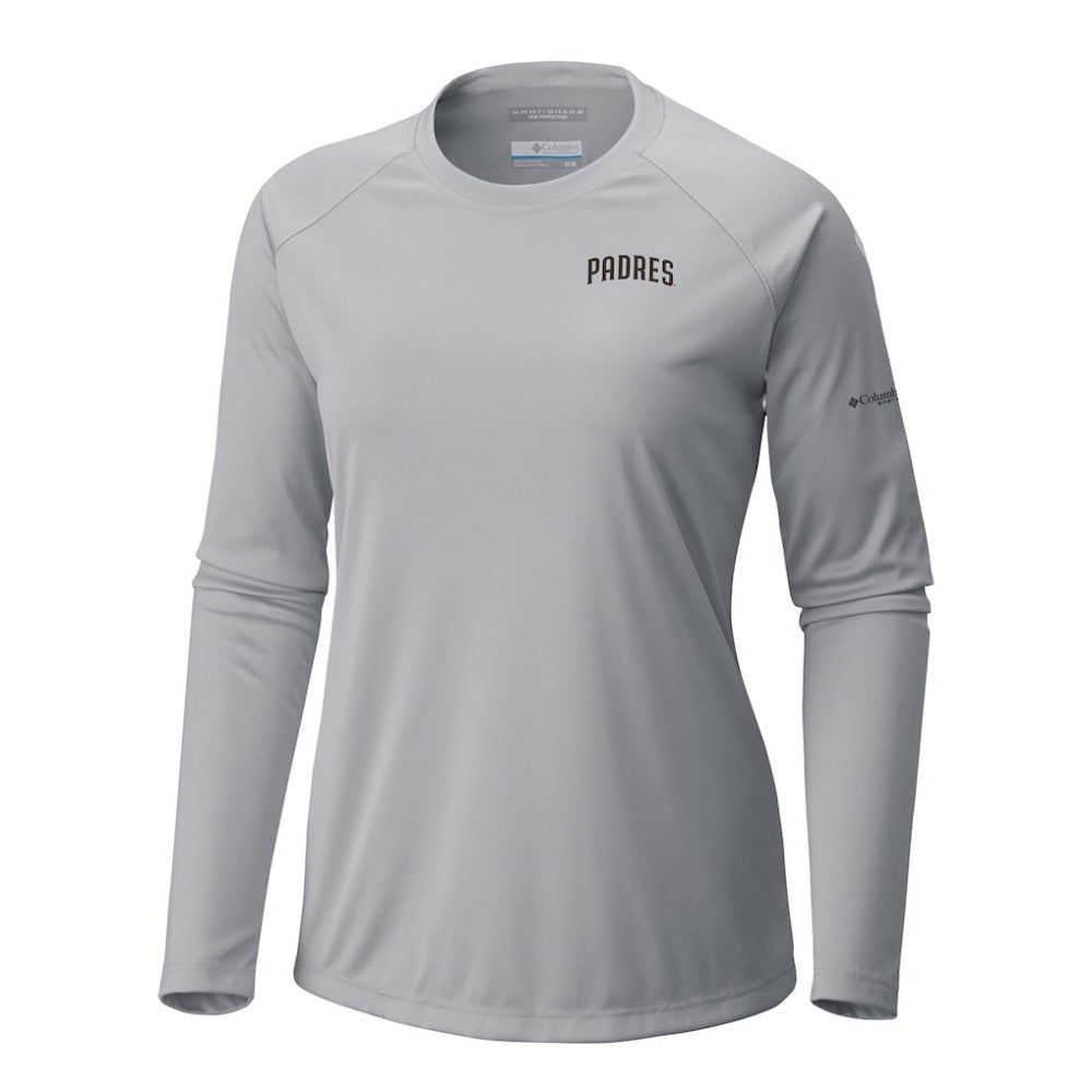 MLB San Diego Padres Columbia Tidal Tee II Long Sleeve T-Shirt