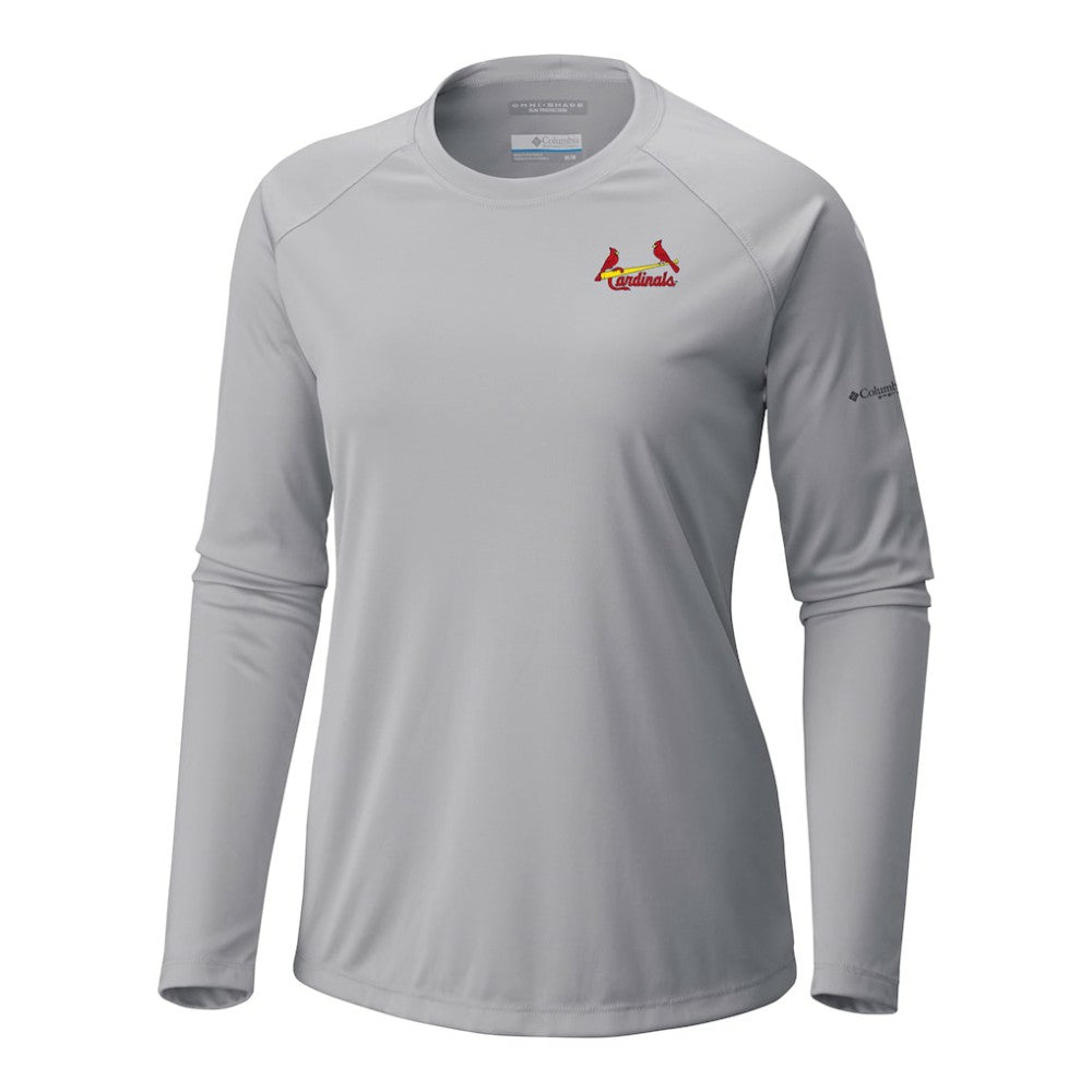 MLB St. Louis Cardinals Columbia Tidal Tee II Long Sleeve T-Shirt