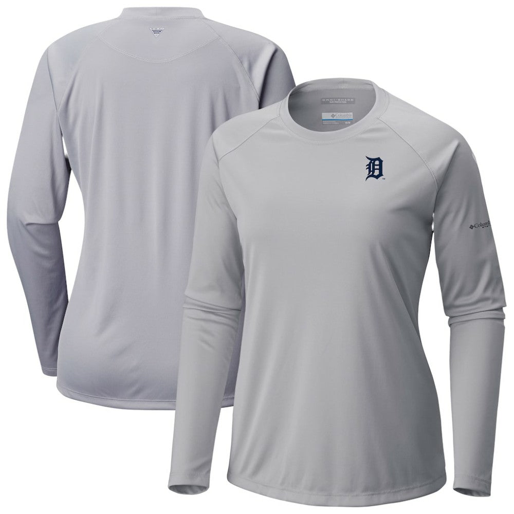 MLB Detroit Tigers Columbia Tidal Tee II Long Sleeve T-Shirt