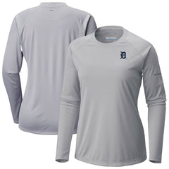 MLB Detroit Tigers Columbia Tidal Tee II Long Sleeve T-Shirt
