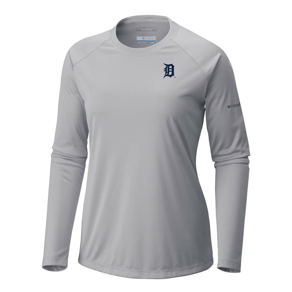 MLB Detroit Tigers Columbia Tidal Tee II Long Sleeve T-Shirt