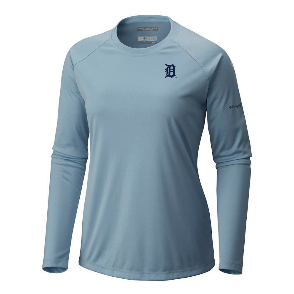 MLB Detroit Tigers Columbia Tidal Tee II Long Sleeve T-Shirt