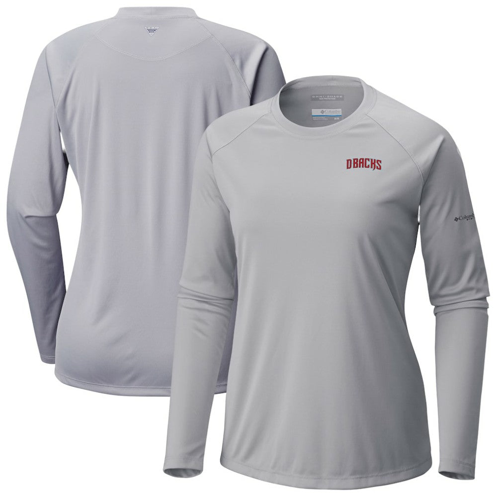 MLB Arizona Diamondbacks Columbia Tidal Tee II Long Sleeve T-Shirt