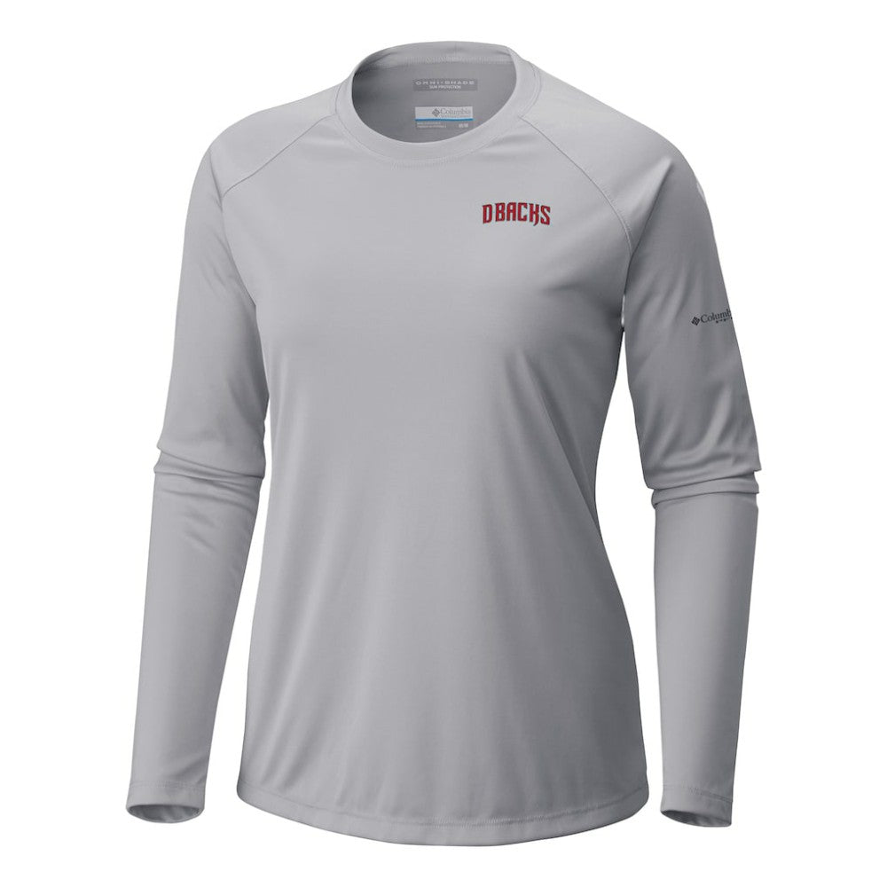 MLB Arizona Diamondbacks Columbia Tidal Tee II Long Sleeve T-Shirt