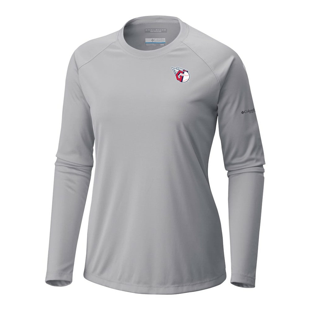 MLB Cleveland Guardians Columbia Tidal Tee II Long Sleeve T-Shirt