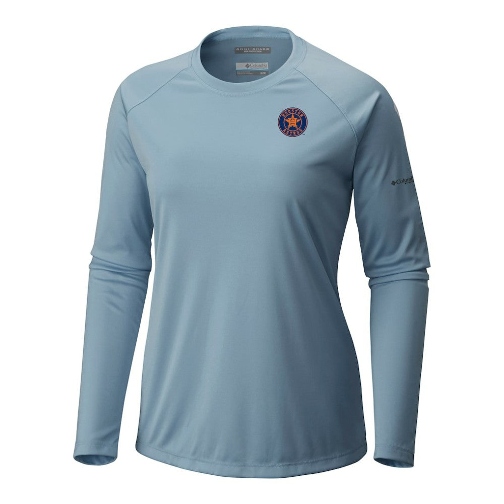 MLB Houston Astros Columbia Tidal Tee II Long Sleeve T-Shirt