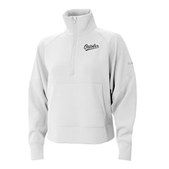MLB Baltimore Orioles Columbia Women's Wickhams Hills Raglan Omni-Wick Quarter-Zip Pullover