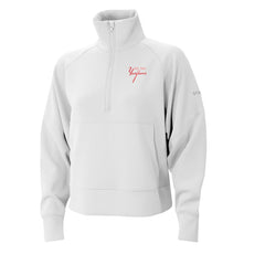 MLB New York Yankees Columbia Women's Wickhams Hills Raglan Omni-Wick Quarter-Zip Pullover
